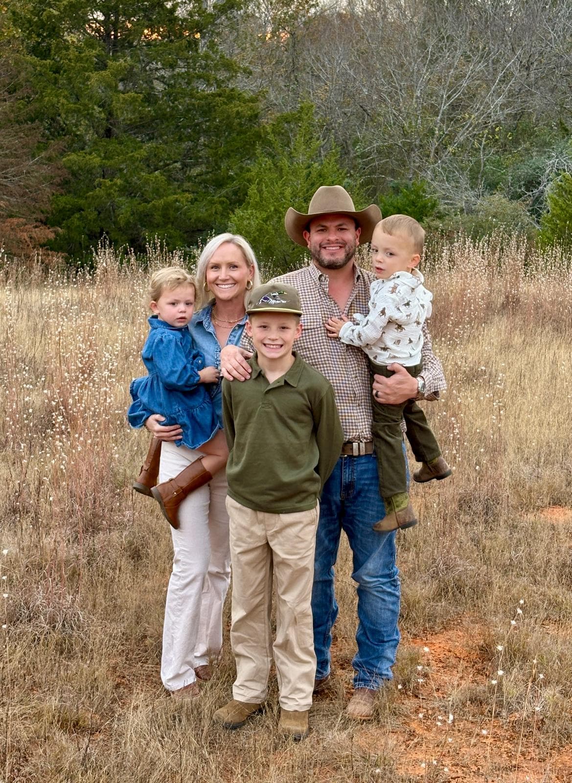 Austin Taylor, Kendall Taylor, Cooper, Duke and Leighton - The Great Rock Renovations Family